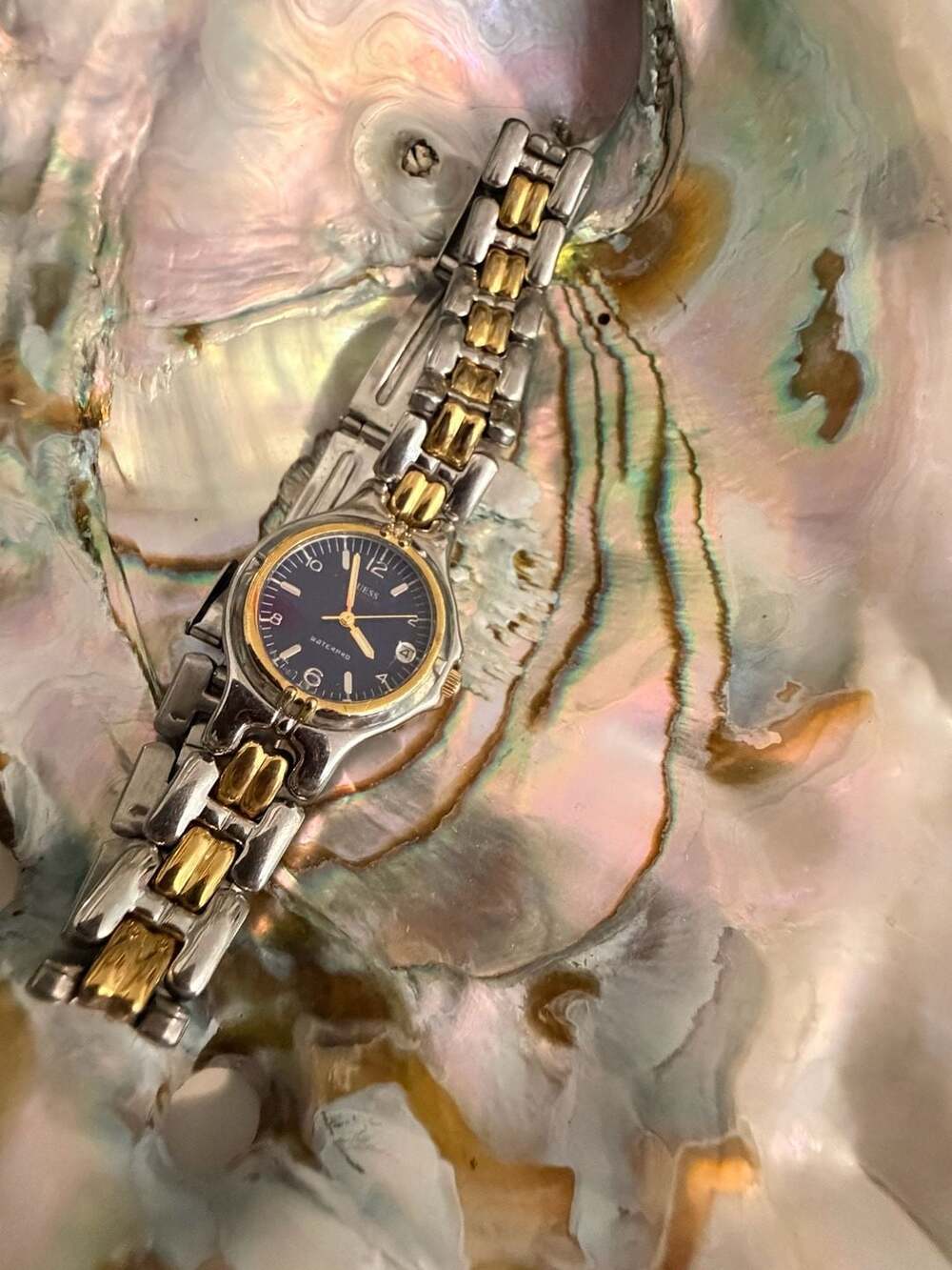Guess Waterpro Two-Tone Stainless Steel Analog Women's Watch